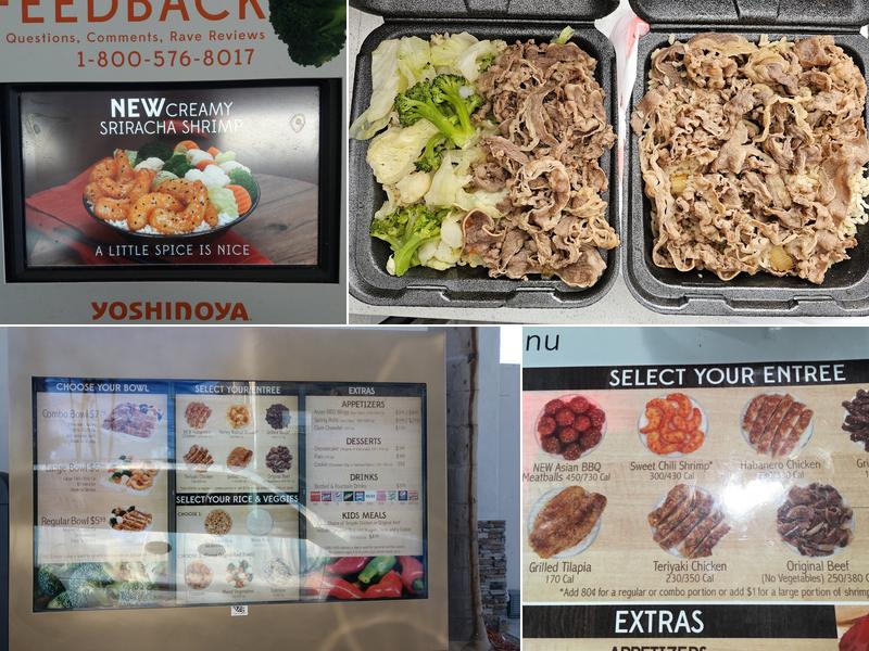 Yoshinoya Sepulveda & Western Menu
