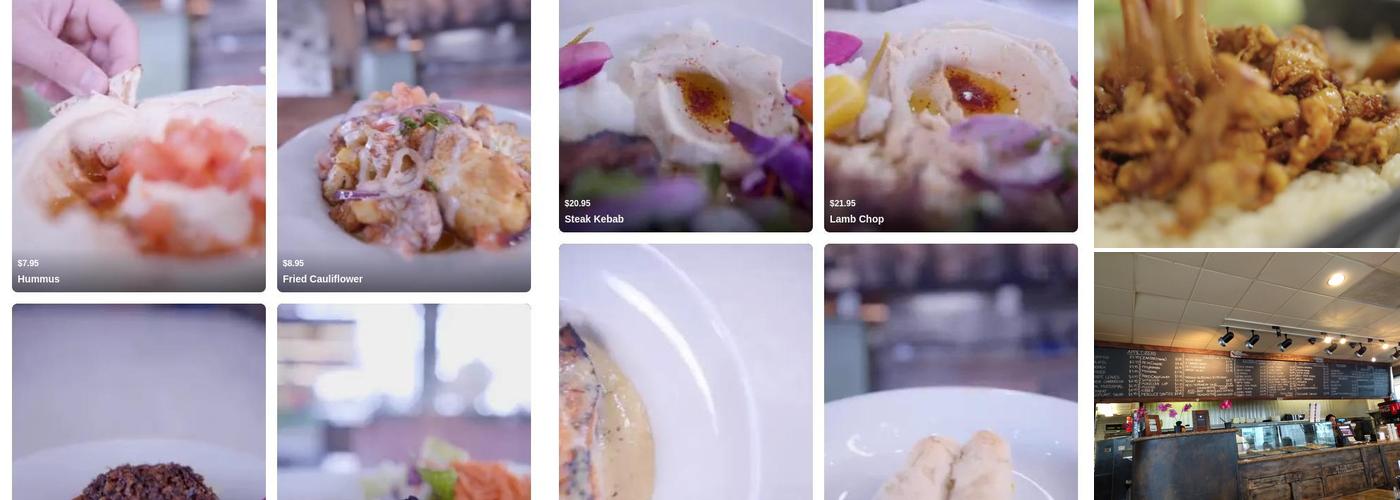 Z Garden Mediterranean Cuisine Menu