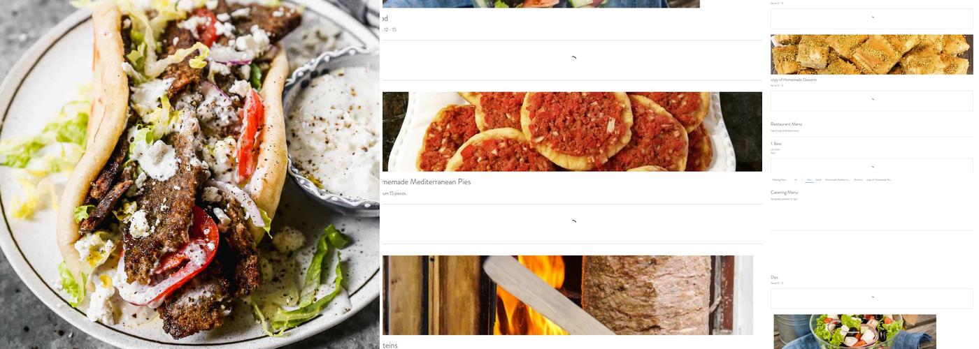 Zaytouna Mediterranean Grill Menu