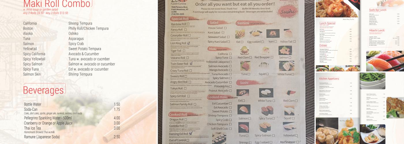 Zen Menu