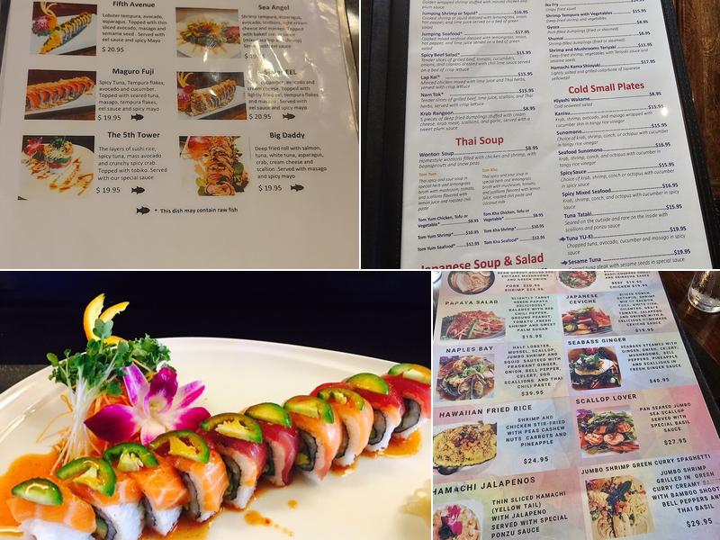 Sushi Thai Downtown Menu