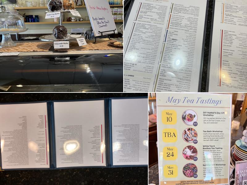 ZenTea Menu