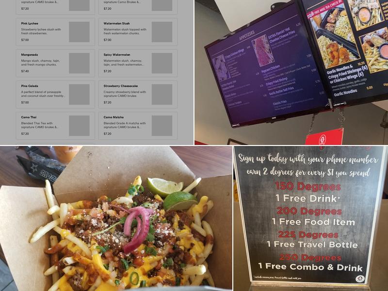 Zero Degrees - Arlington Menu