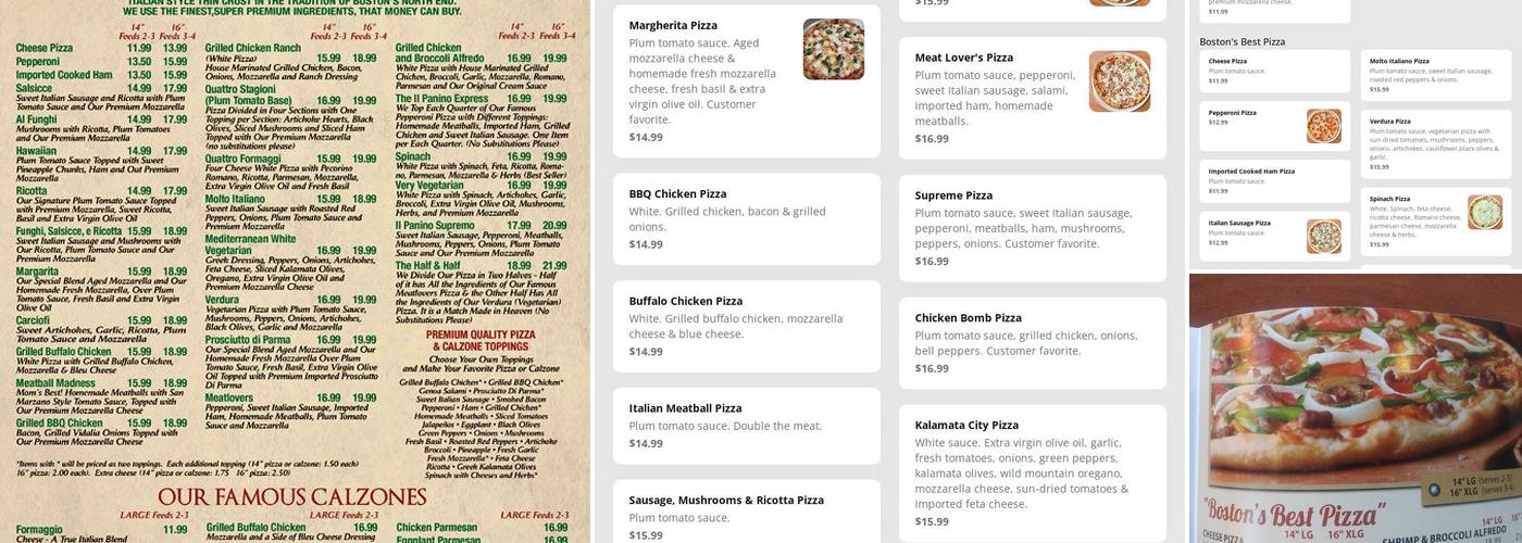 il Panino Cafe and Grill Menu