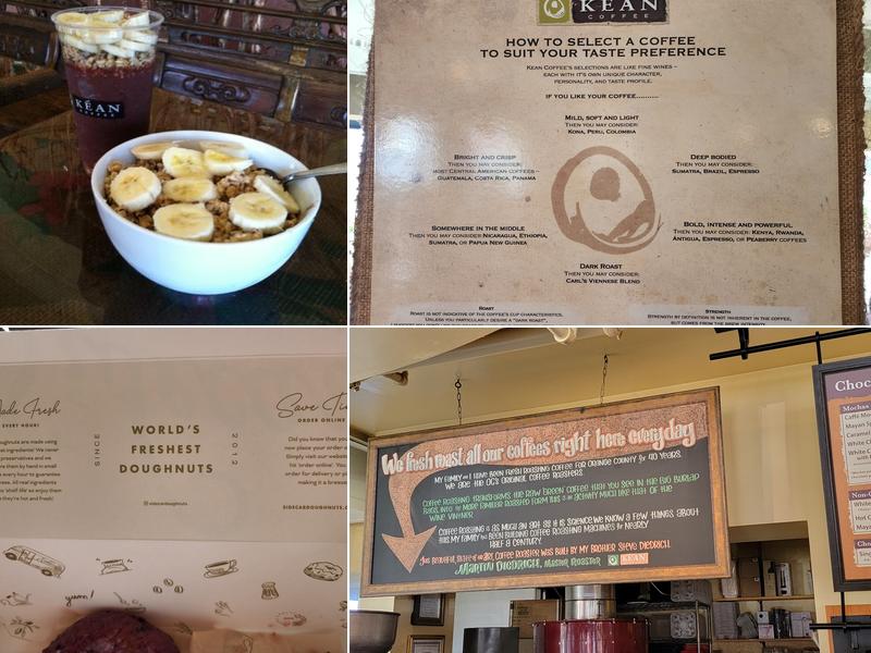 Kéan Coffee Artisan Roasters Menu