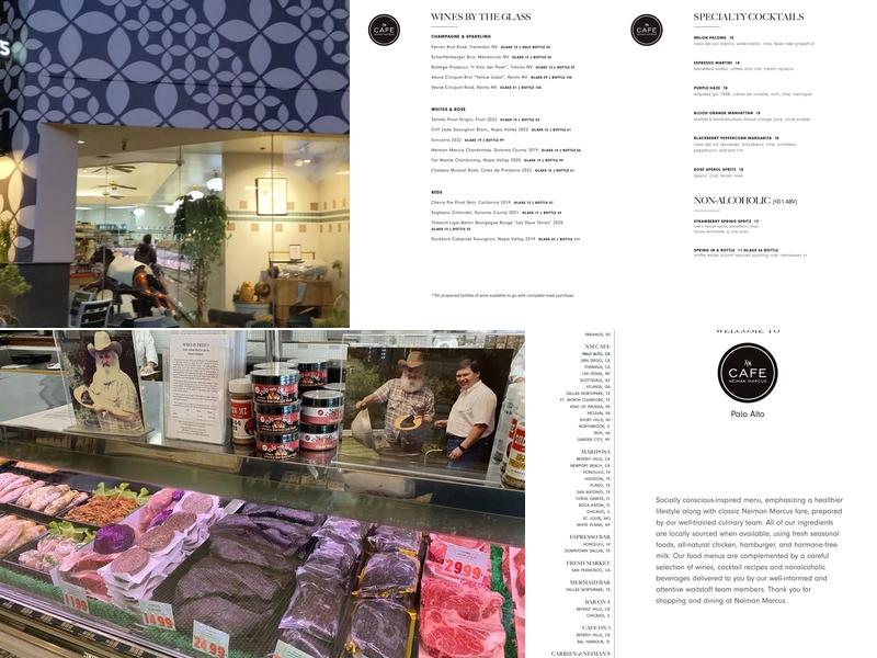 Schaub's Meat Fish & Poultry Menu