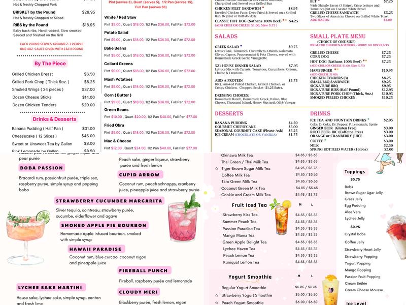 Meto Pub Menu