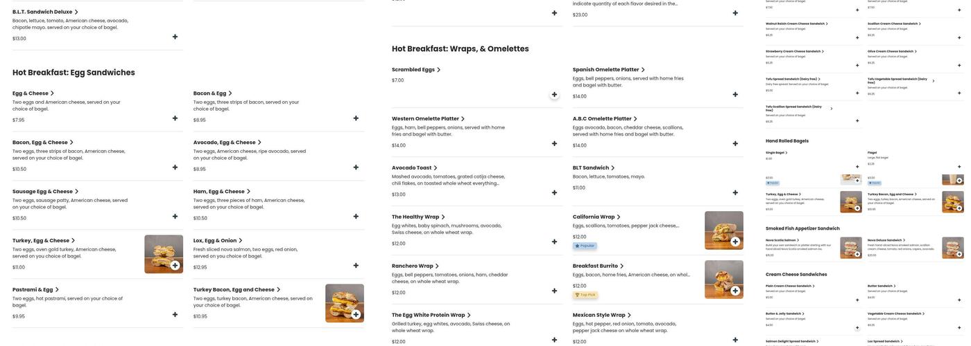Finn’s Bagels Menu