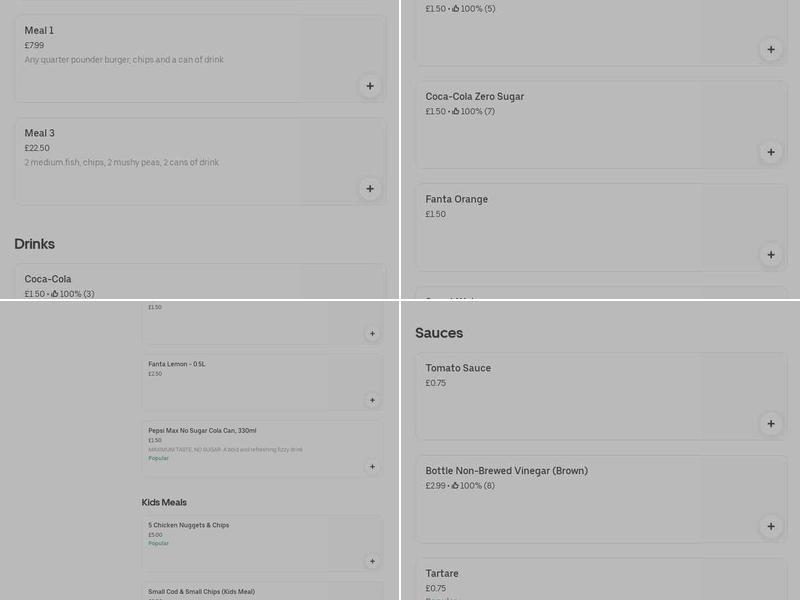 JJ’s plaice Restaurant & Takeaway Menu