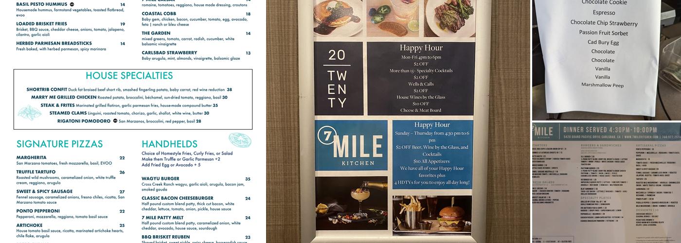 7 Mile Kitchen Menu