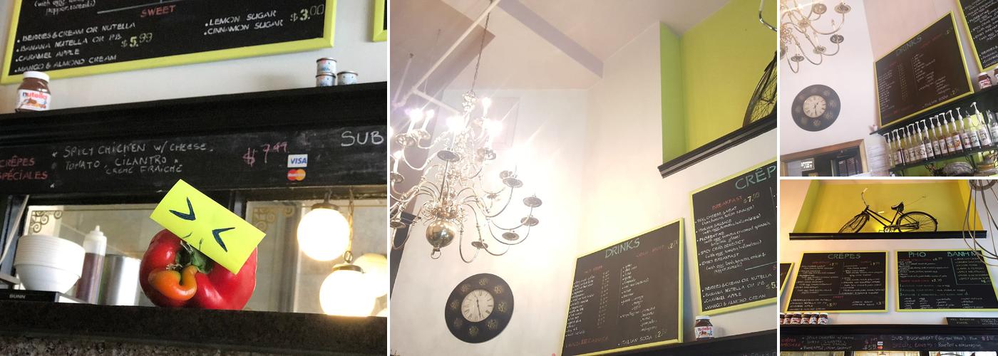 La Belle Crepe Catering Menu