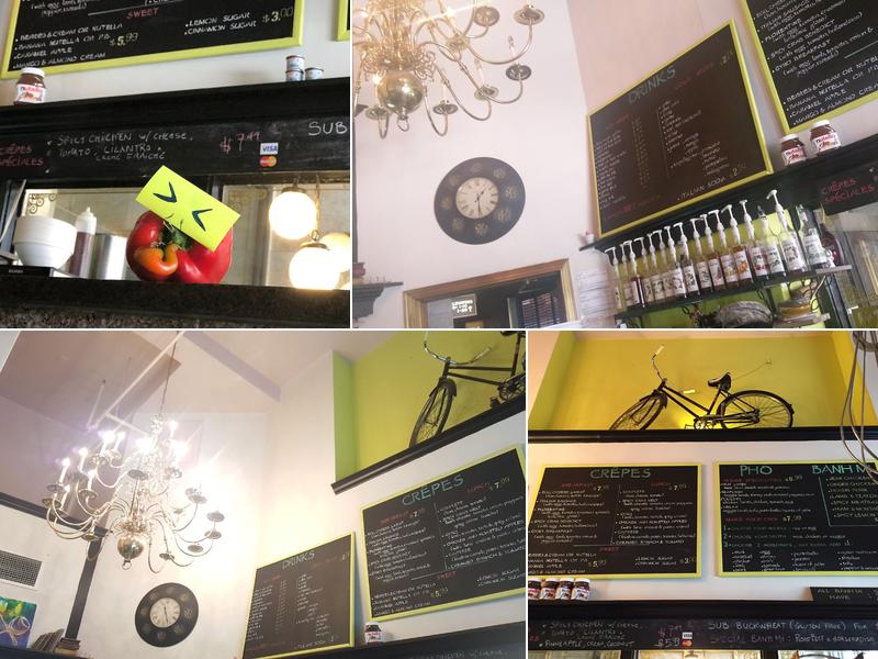 La Belle Crepe Catering Menu