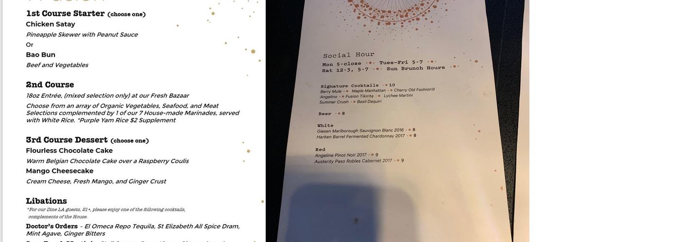 7Fusion Menu