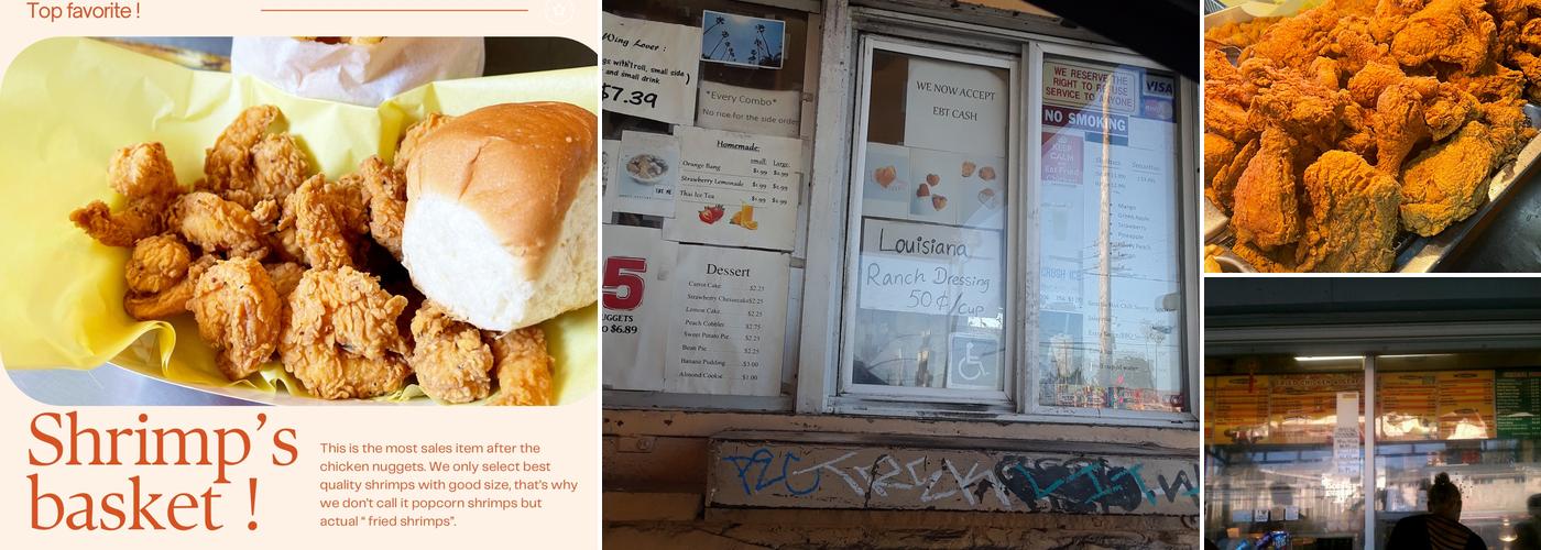 Louisiana Fried Chicken and Chinese Fast Food
