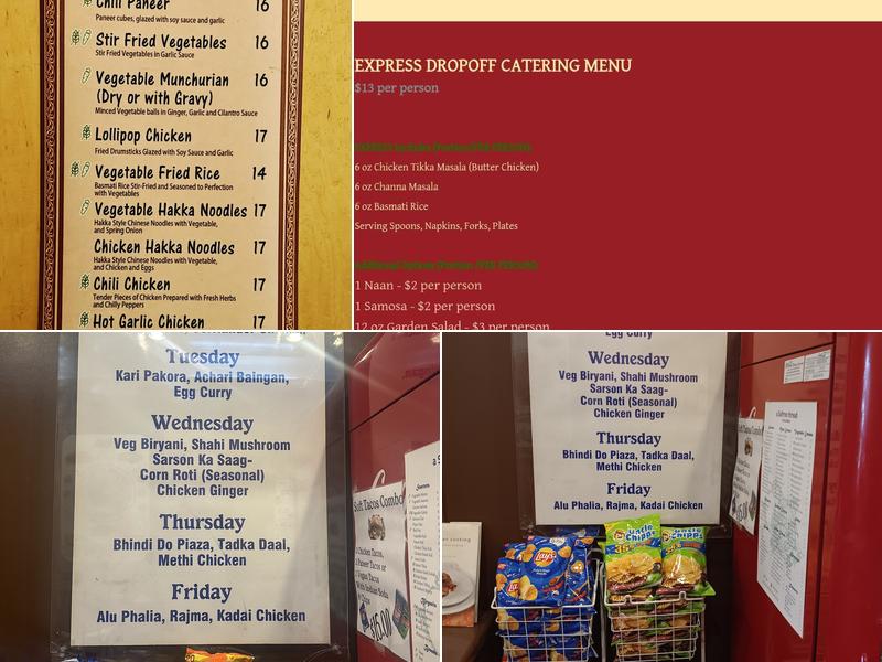 A Saffron Thread Menu