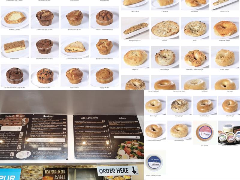 Abraham Bagel Menu