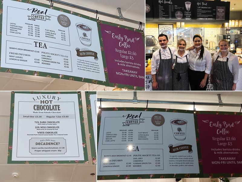 Coffee by Real Eating Co Menu