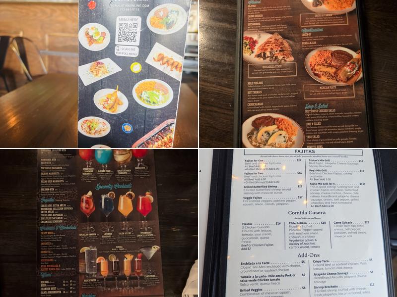 Alma Menu