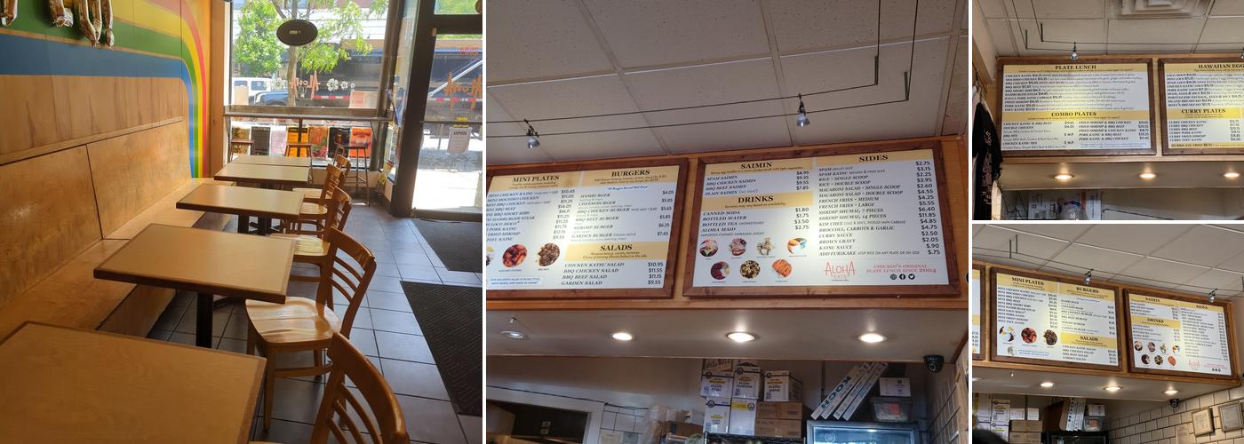 Aloha Eats Menu