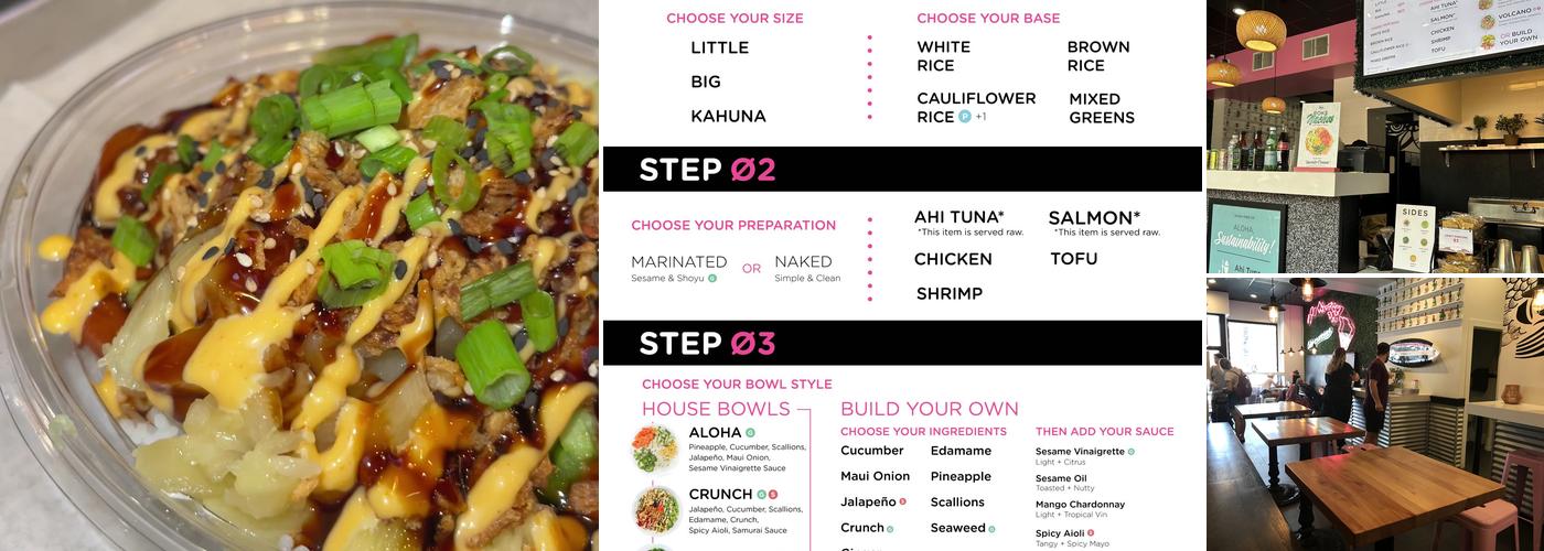 Aloha Poke Co. Menu