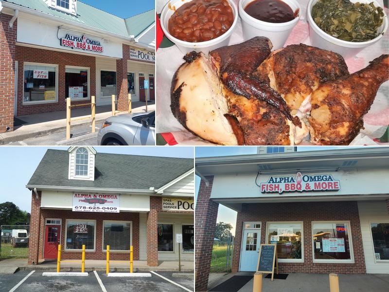 Alpha & Omega Fish BBQ & More 3511 Salem Rd, Covington