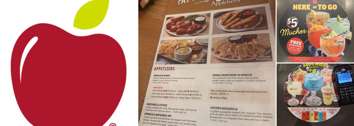 Applebee's Grill + Bar Menu