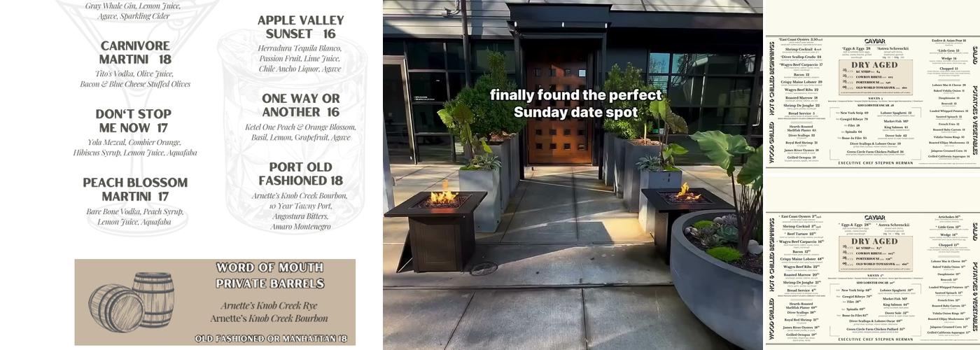 Arnette's Chop Shop Menu