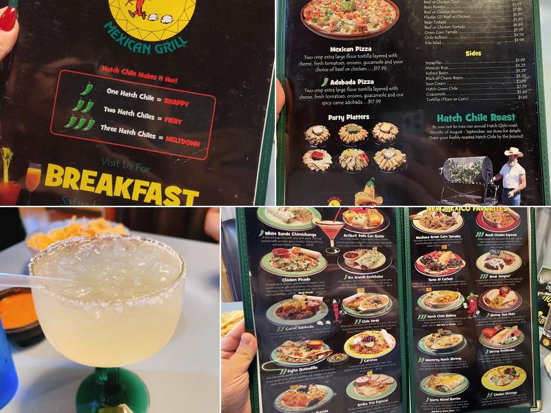 Arriba Mexican Grill Menu