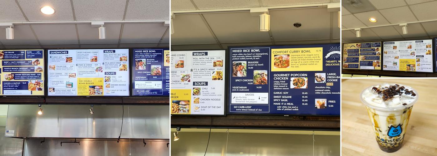 Le Café Market Menu