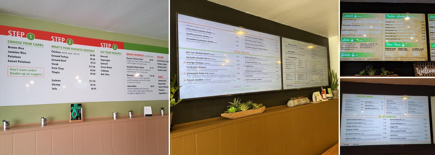 B Nutritious Menu