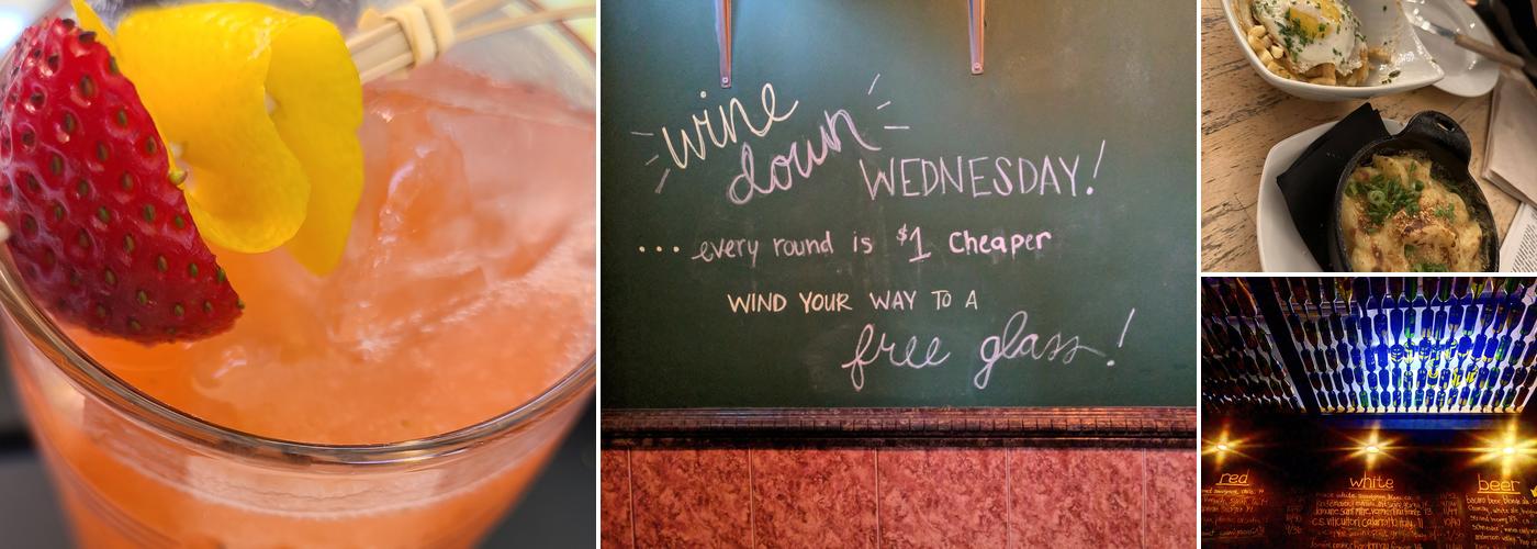 Bacari W. Adams Menu