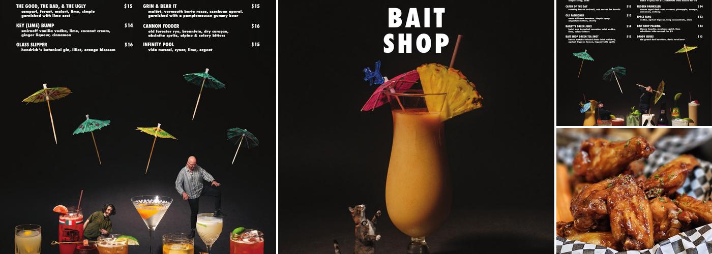 Bait Shop Menu