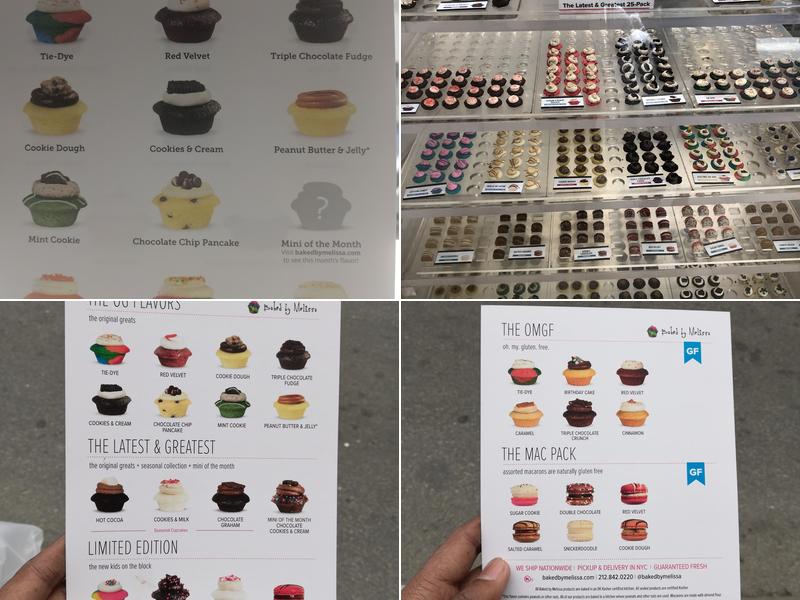 Baked by Melissa Menu
