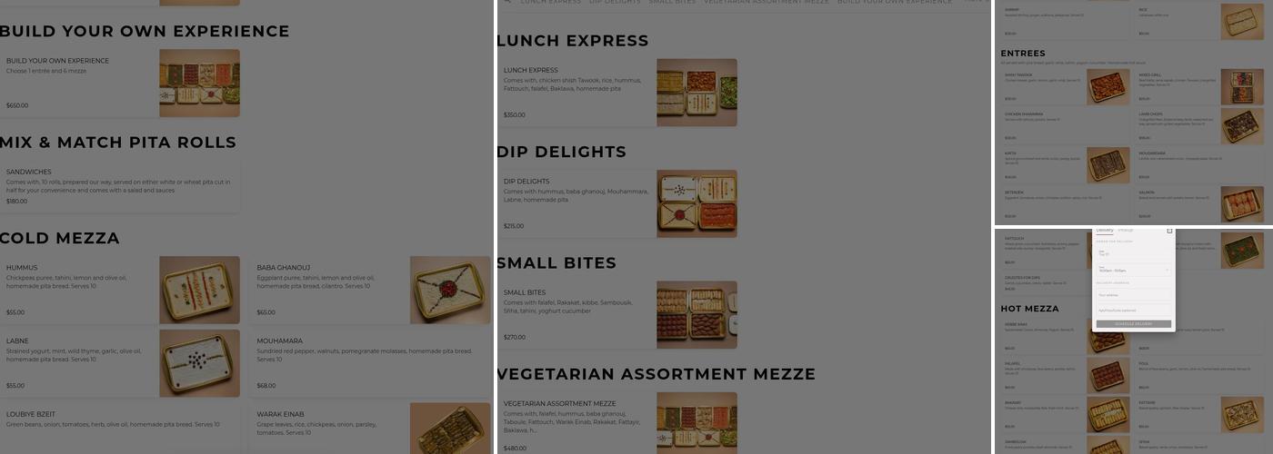 Balade Menu