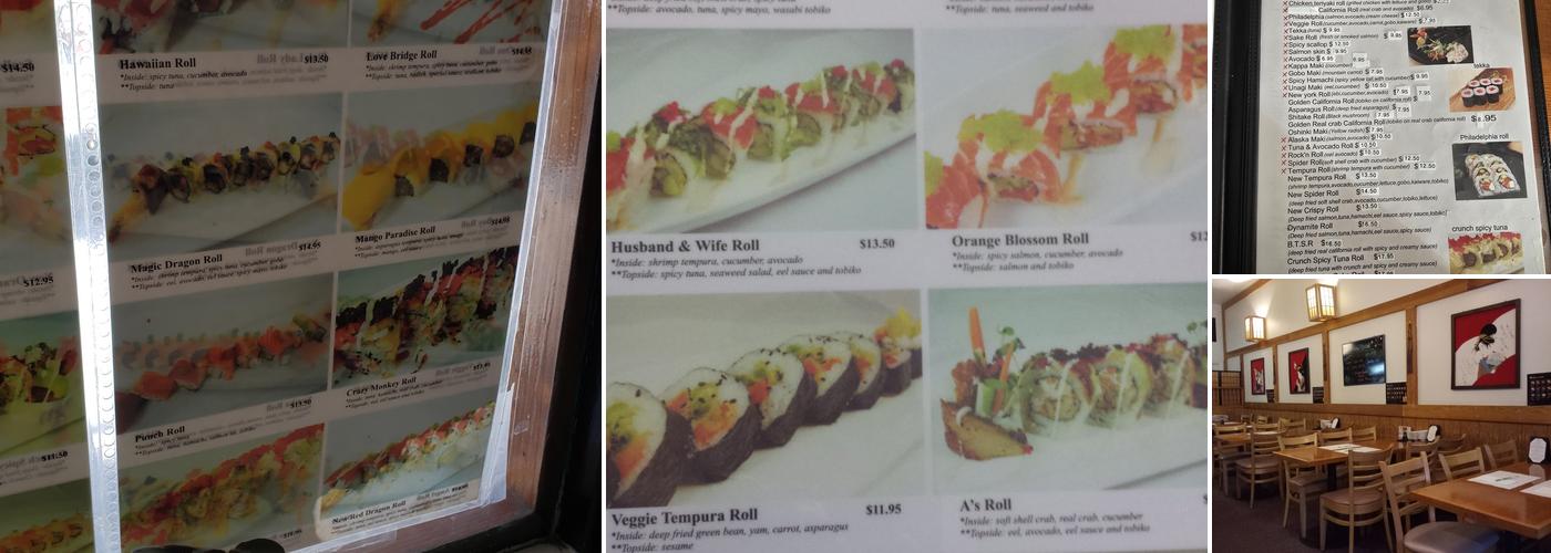 Balboa Teriyaki Menu