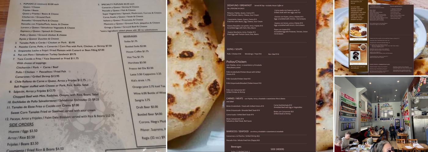 Balompié Cafe #3 Menu