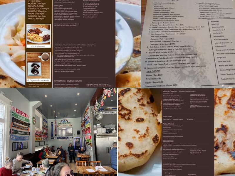 Balompié Cafe #3 Menu