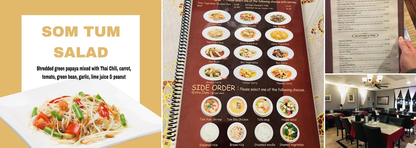 Basil Thai Bistro Menu