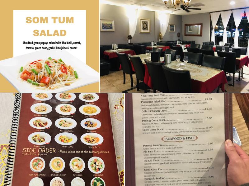 Basil Thai Bistro Menu