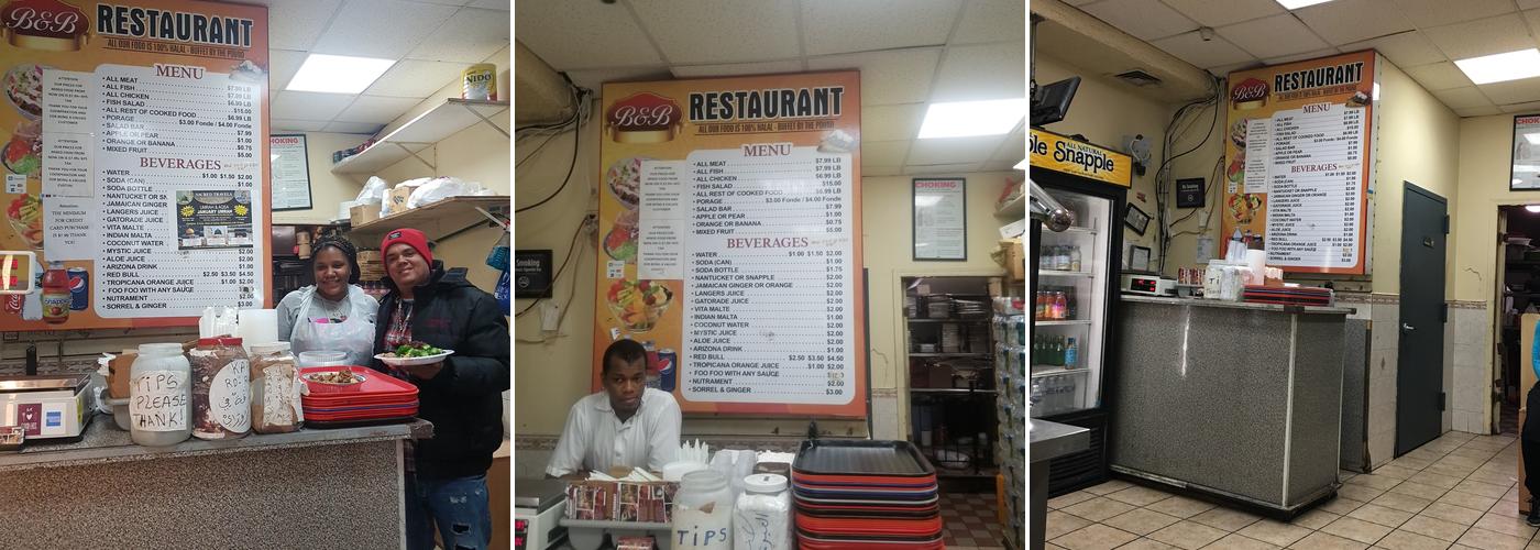 B & B Menu