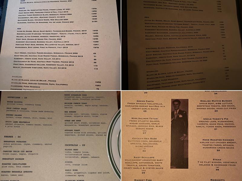 Bea Menu