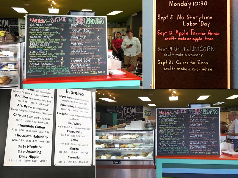 Bean Traders Menu