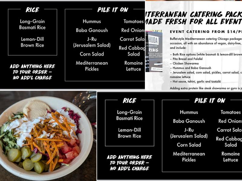 BenjYehuda - La Salle Menu