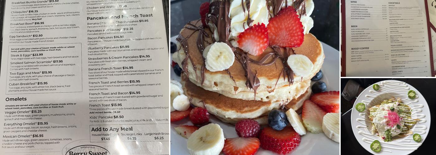 Berry Sweet Kitchen Menu