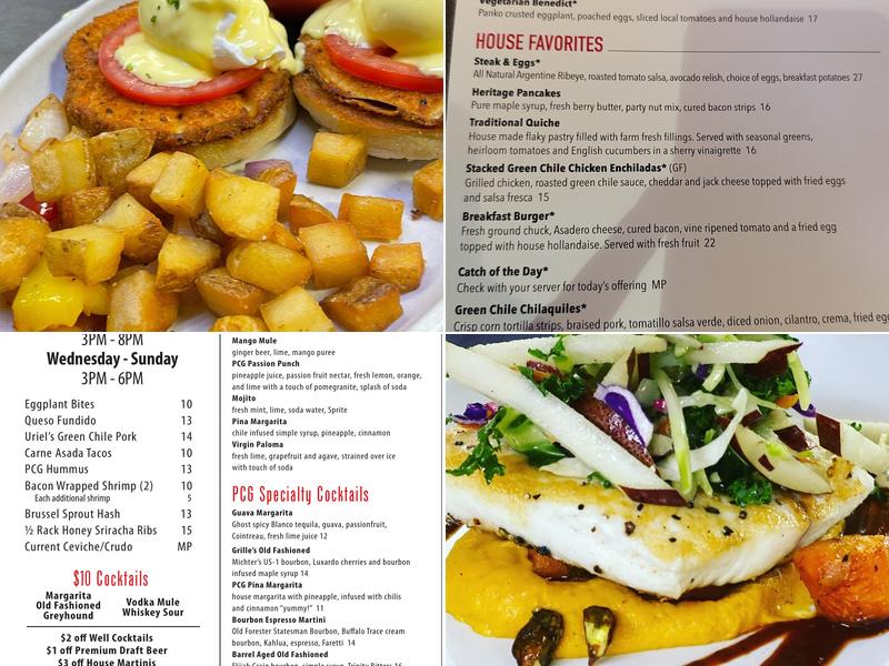 Phoenix City Grille Menu