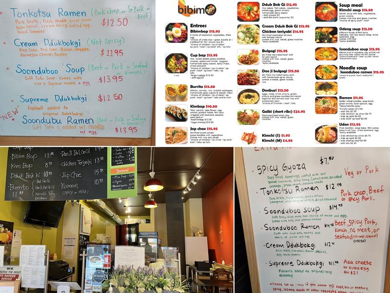 bibi2go Menu