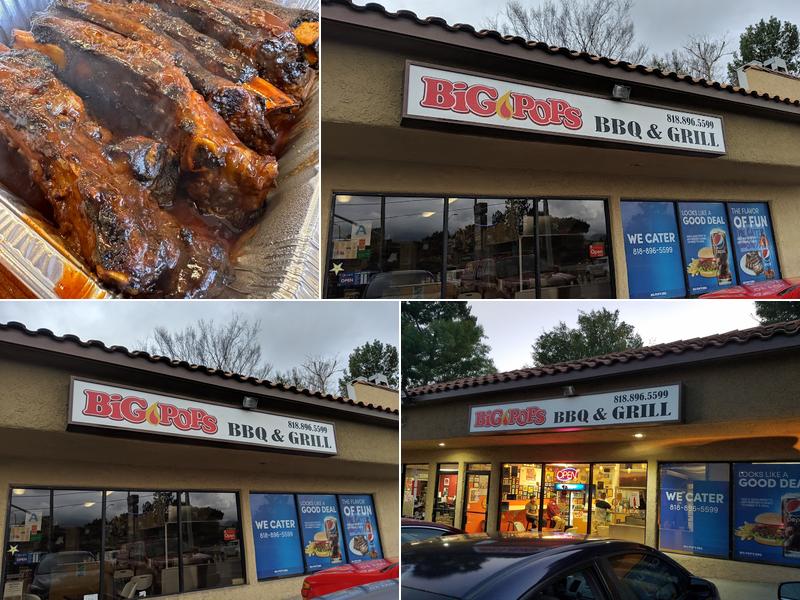 Big Pop's BBQ & Grill 10755 Glenoaks Blvd, Pacoima
