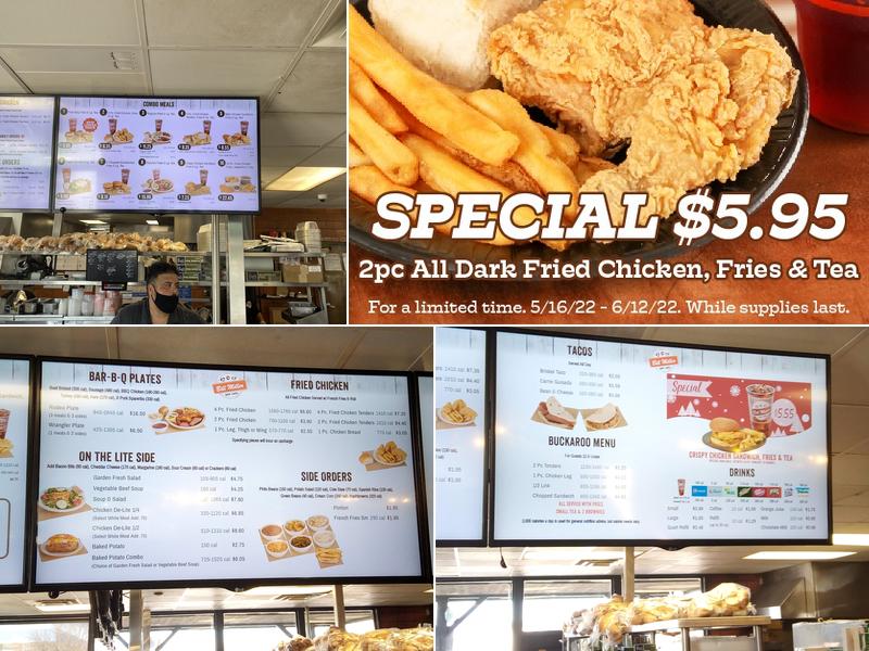 Bill Miller BBQ Menu