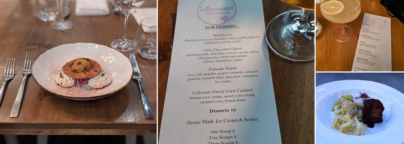 Bittersweet Menu