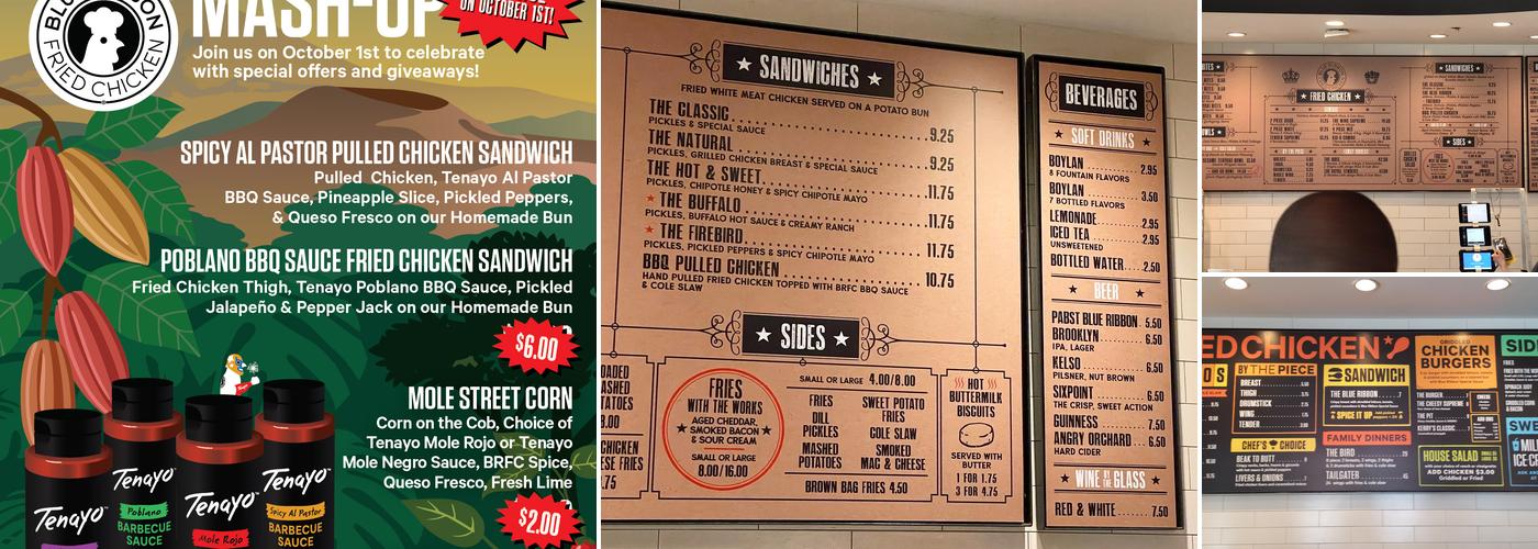 Blue Ribbon Fried Chicken Menu